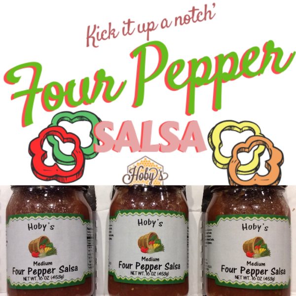 Four Pepper Salsa 3-Pack  (16oz. jars) Online Hot Sale