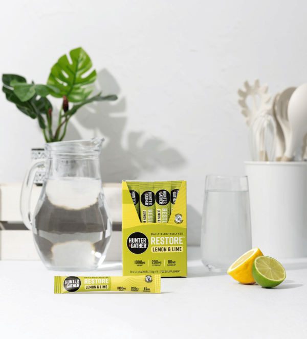 Lemon & Lime Restore® All Natural Daily Electrolytes Online Hot Sale