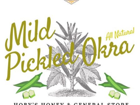 Mild Pickled Okra : Single Jar - (All Natural)(16 oz. Jar) Discount