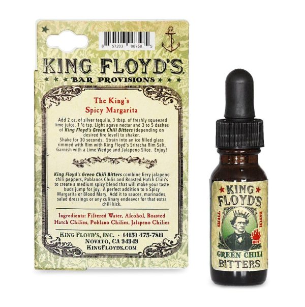 KING FLOYD S Green Chili Bitters on Sale