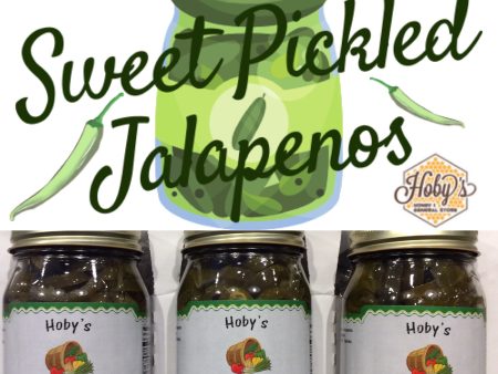 Sweet Pickled Jalapeños  3-Pack  (All Natural) (17oz. jars) For Discount