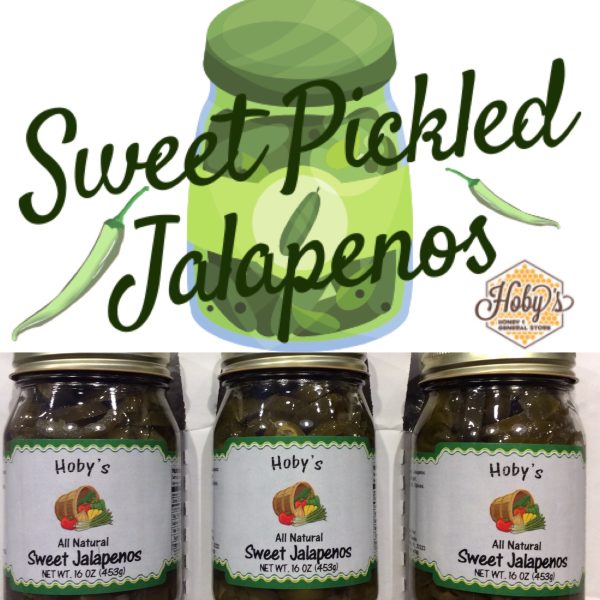 Sweet Pickled Jalapeños  3-Pack  (All Natural) (17oz. jars) For Discount