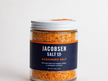 Jacobsen Salt Co. Infused Habanero Salt 4.23oz Supply