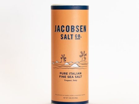 Jacobsen Salt Co. Trapani Pure Italian Fine Sea Salt Supply