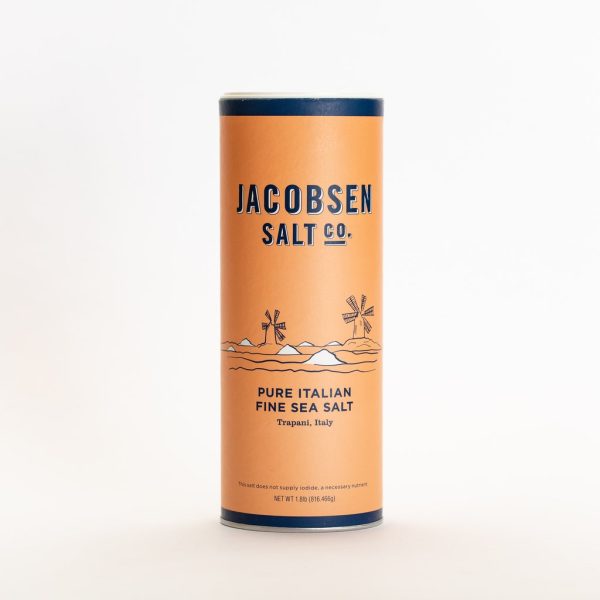 Jacobsen Salt Co. Trapani Pure Italian Fine Sea Salt Supply