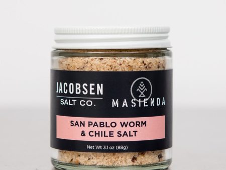 Jacobsen Salt Co. Infused Masienda San Pablo Worm & Chile Salt For Cheap