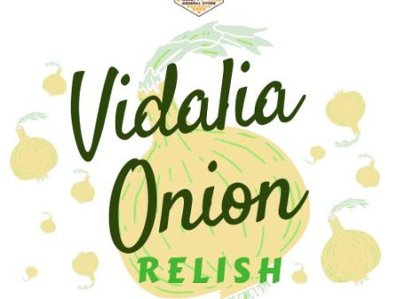 Vidalia Onion Relish: Single Jar :- (All Natural)(16 oz. Jar) For Sale