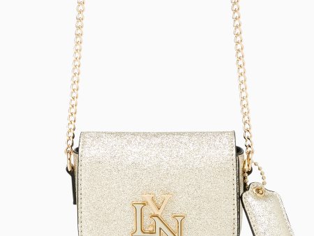 Quinzy Mini Crossbody Bag Gold For Sale