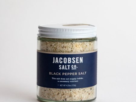 Jacobsen Salt Co. Infused Black Pepper Salt 4.23oz Online