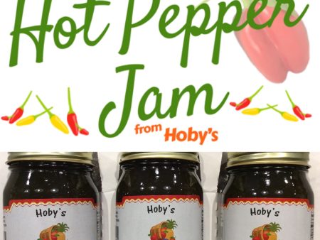 Hot Pepper Jam 3-Pack  (All Natural) (20oz. jars) Sale