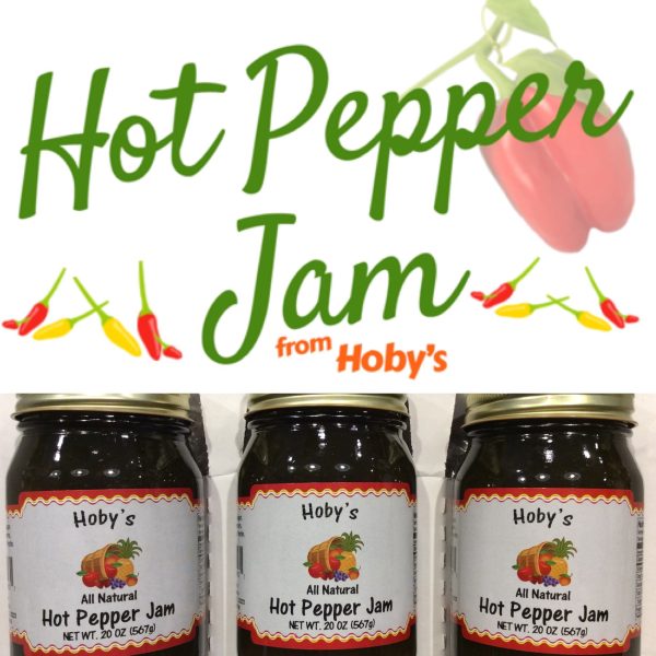 Hot Pepper Jam 3-Pack  (All Natural) (20oz. jars) Sale