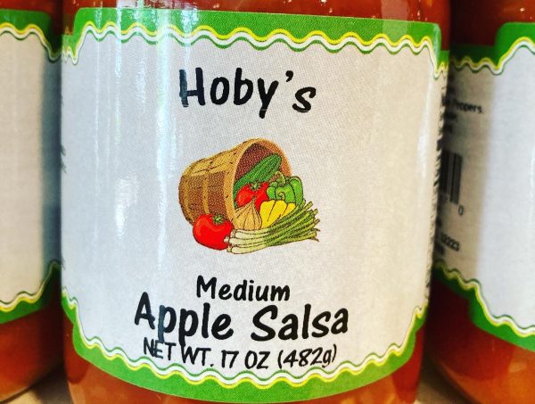 Apple Salsa: Single Jar :- (All Natural)(17 oz. Jar) Online Hot Sale