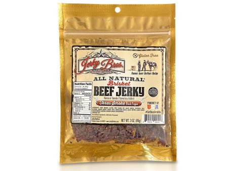 Texas Smoke (Black Pepper) Brisket Beef Jerky (Pre-Order) For Cheap