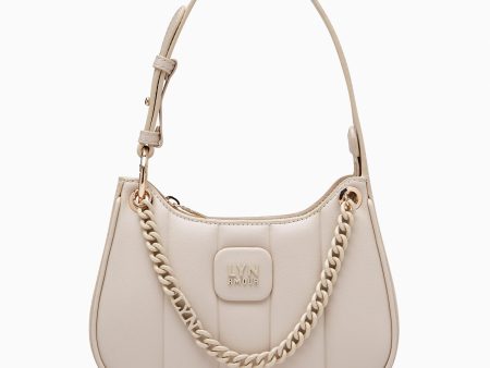 Patti Saddle Crossbody Bag Beige Online now