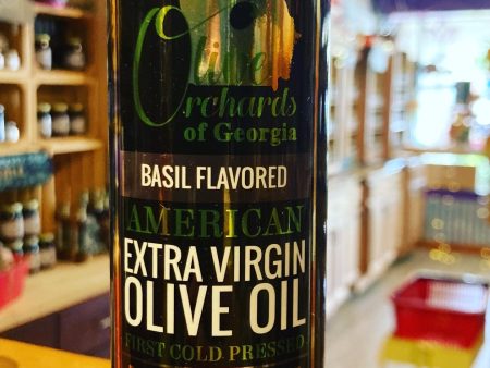 Basil Flavored Georgia Olive Oil 250ml For Sale