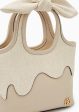 Twistta Mini Tote Beige For Sale