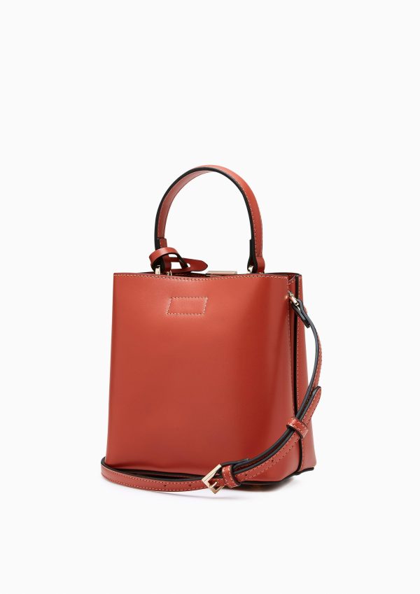 Astraea Bucket Bag S Dark Orange Online