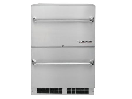 24  Twin Eagles Outdoor Refrigerator Two Drawer Refrigerator For Cheap