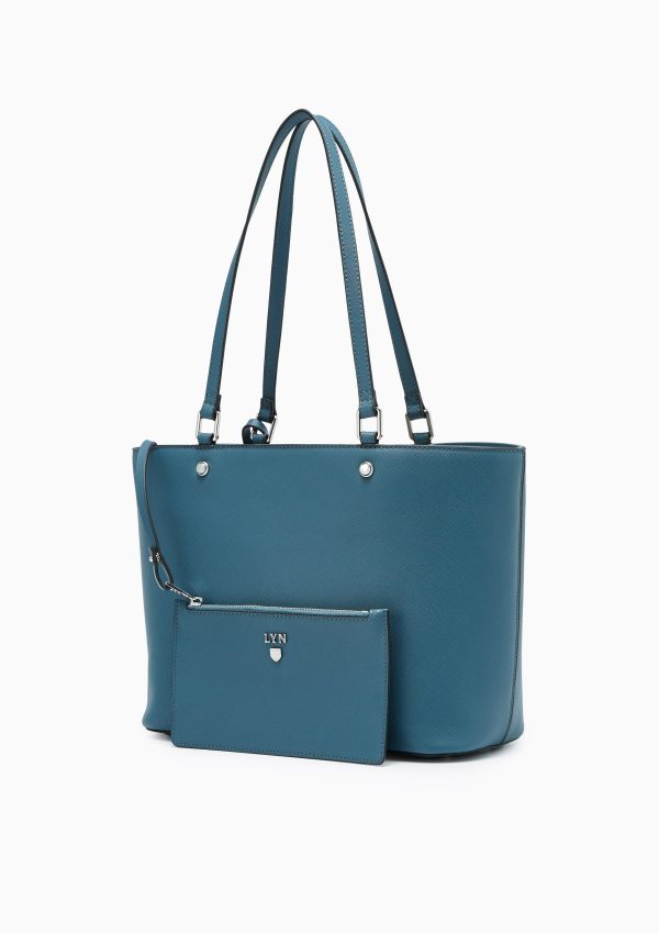 Carina Re-Edition L Tote Bag Dark Blue on Sale