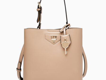 Astraea Bucket Bag M Beige on Sale