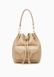 Fray Infnite Bucket Bag Beige on Sale