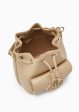 Fray Infnite Bucket Bag Beige on Sale