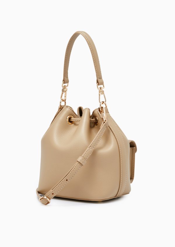 Fray Infnite Bucket Bag Beige on Sale