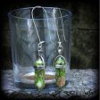 Green ocean jasper earrings Online